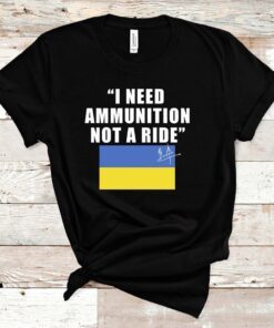 Ukraine President Zelensky I Need Ammunition Not A Ride Shirt