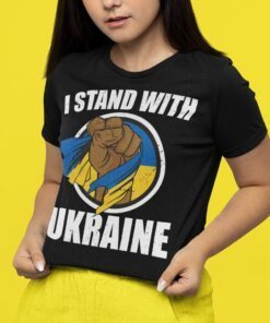 Ukraine Ukrainian Flag I Stand With Ukraine Shirt