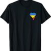Ukraine Flag Heart Support Ukraine Shirt