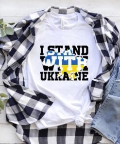 Classic I stand with Ukraine tee, Support Ukraine Shirt
