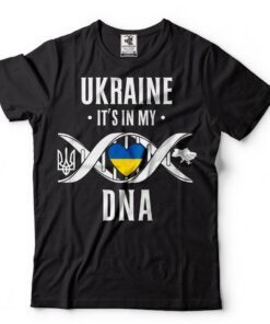 Ukraine DNA Heritage Nationality Shirt