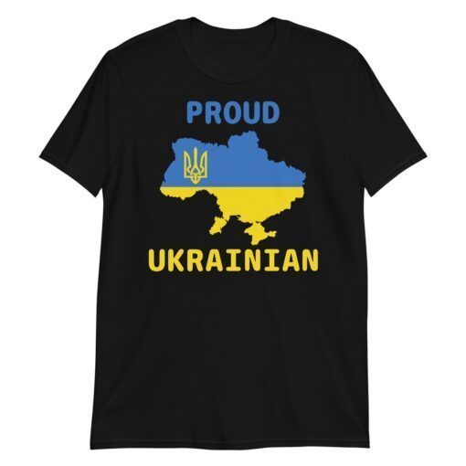 Proud Ukraine Flag I Stand With Ukraine Shirt