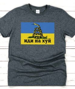 Russian Warship Go Fuck Yourself Snake Flag Shirt