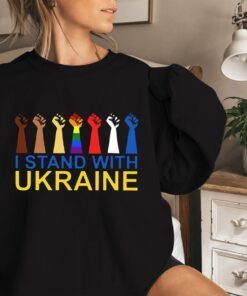 I Stand With Ukraine Anti Putin Stop the War Shirt
