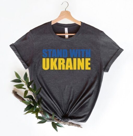 Stand With Ukraine Support Ukrainian Shirt