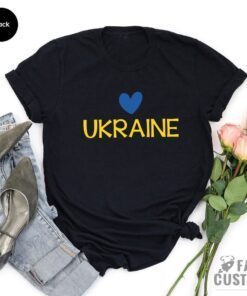 Love Ukraine Stand With Ukraine Strong T-Shirt
