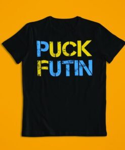 Fuck Putin Stand with Ukraine Shirt Anti Putin Unisex Heavy Cotton Tee Funny Puck Futin Shirt for Ukrainian Patriots