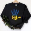 Hand No War In Ukraine Shirt