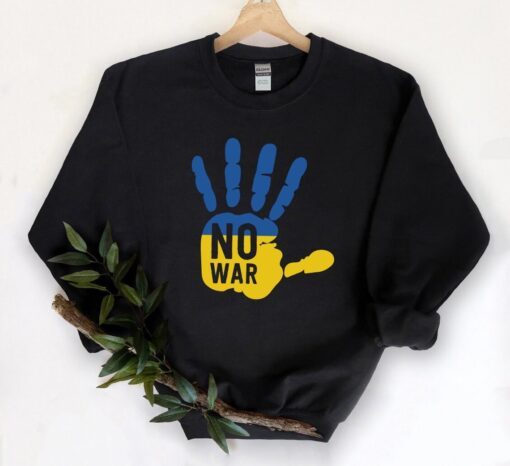 Hand No War In Ukraine Shirt