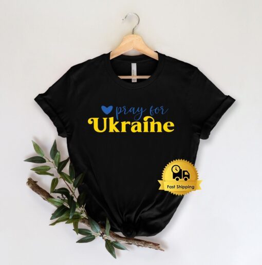 Pray for Ukraine No War Pray Shirt