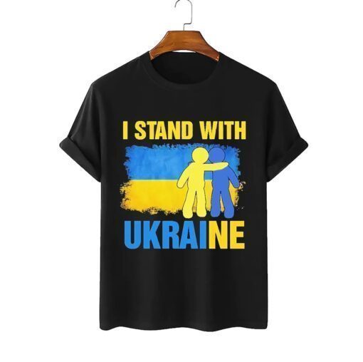 I Stand With Ukraine Shirt No War In Ukraine Shirt Ukrainian Flag Shirt I Support Ukraine Shirt
