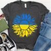 Sunflower Ukrainian Ukraine Strong Support Ukraine Shirt