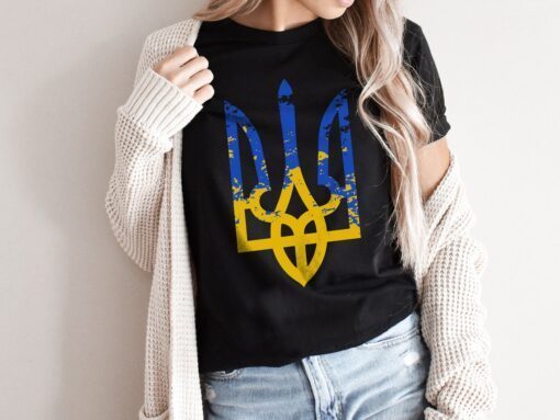 No War In Ukraine Тризуб Ukraine Peace Shirt