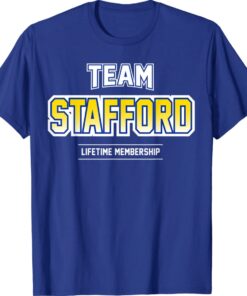 Team Stafford Gift Proud Family Last Name Surname Shirt