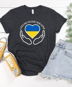 I Stand With Ukraine Shirt Ukraine War Shirt Anti Putin