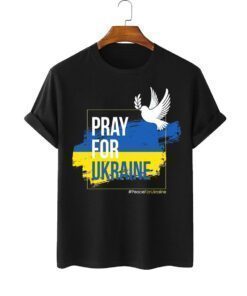 Pray for Ukraine Peace Love Ukraine Shirt