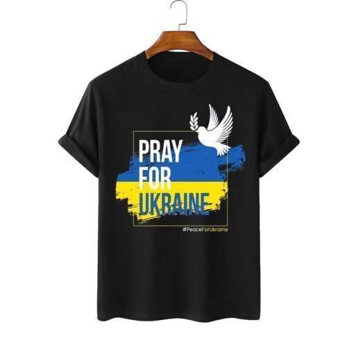 Pray for Ukraine Peace Love Ukraine Shirt