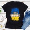 Free Ukraine Ukrainian Flag Shirt