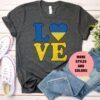 LOVE Ukraine Flag Stop War Shirt