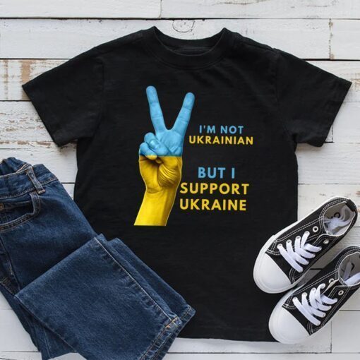 I Stand With Ukraine Shirt, Puck Futin Shirt, Stand With Ukraine ven I'm not Ukrainian Shirt, Anti Putin Shirt, I Support Ukraine Shirt