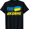 Support Ukraine I Stand With Ukraine Flag Free Ukraine Shirt