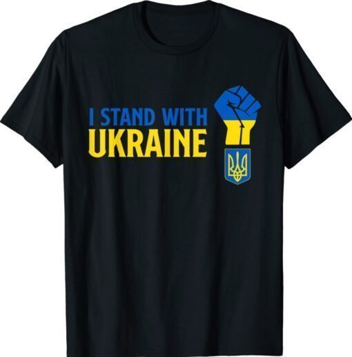 Support Ukraine Ukrainian People I Stand With Ukraine Shirt