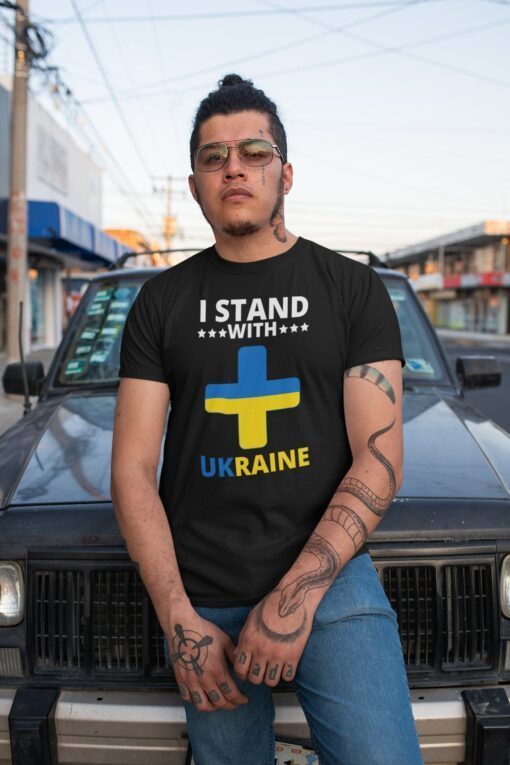 I Stand With Ukraine Puck Fudin Shirt
