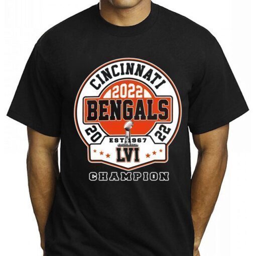 Bengals Super Bowl 2022 Cincinnati Bengals Super Bowl LVI Shirt