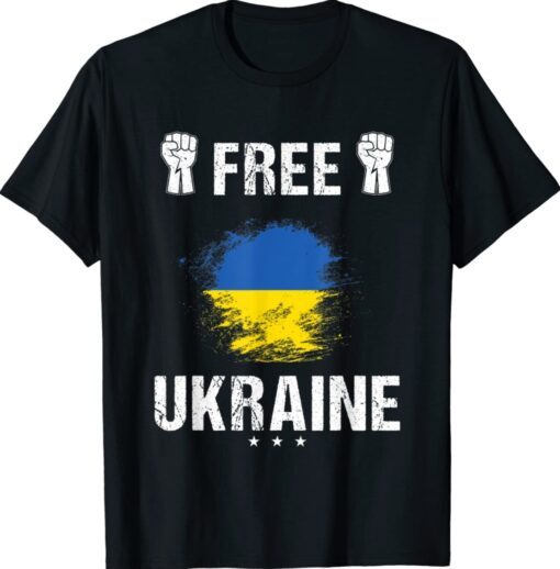 Free Ukraine Support Ukraine Shirt