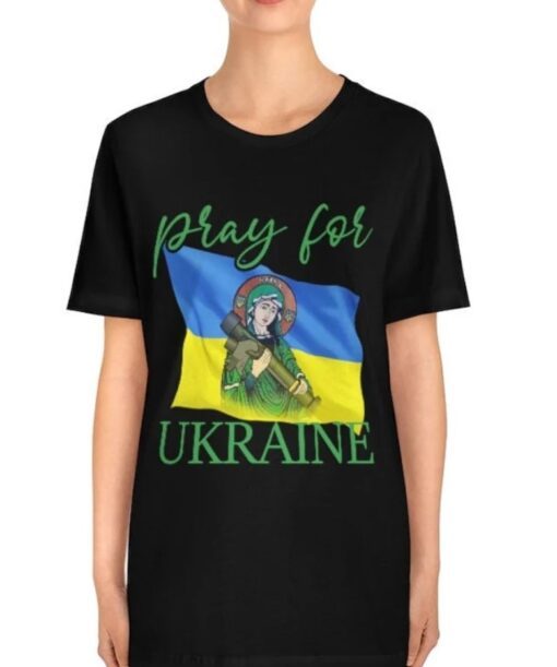 Pray for Ukraine Saint of Javelins T-Shirt