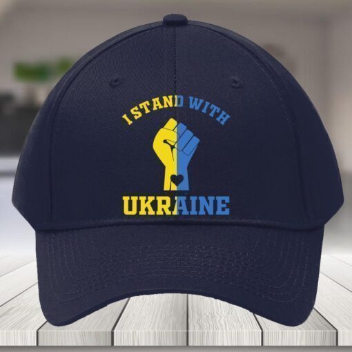 I Stand With Ukraine Hat