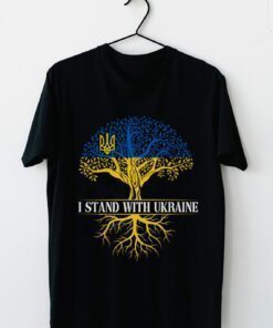 I Stand With Ukraine Ukraine Flag I Support Ukraine Shirt