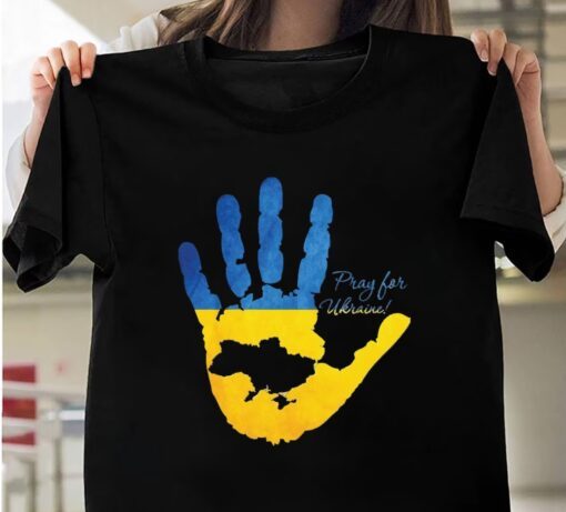 Pray For Ukraine Support Ukraine Shirt Stop Putin Stop War Ukraine Flag