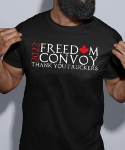 Funny Freedom Convoy 2022 Thank you Truckers T-Shirt