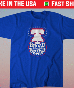 Broad Street Beard Shirt Philadelphia Basketball