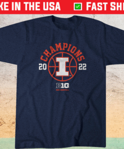 Illinois Basketball B1G Champs Shirt