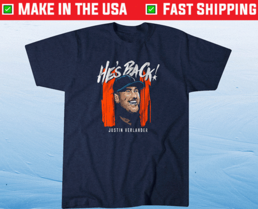 Justin Verlander JV Baaaaack Shirt