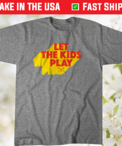 Let the Kids Play Baseball Shirt