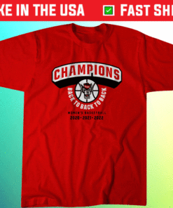 NC State WBB Back to Back to Back Shirt