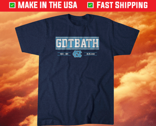 North Carolina Basketball GDTBATH Shirt