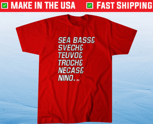 SEA BASS & SVECH & TEUVO & TROCH & NECAS & NINO SHIRT