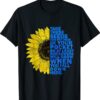 Support Ukraine Sunflower flag Ukraine I Stand With Ukraine Shirt