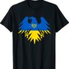 I Stand With Ukraine Support Ukraine Eagle Ukrainian Flag Shirt