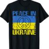 Stand with Ukraine Support Ukraine Peace in Ukraine Dove Shirt