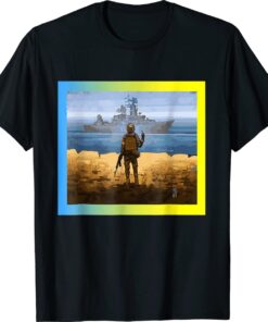 Vintage Ukraine Postage Stamp Flag Pride T-Shirt