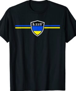 5.11 Ukraine Flag President Zelensky Support Ukraine Shirt