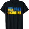 Ukraine Free Support Ukrainians Ukraine Flag Shirt