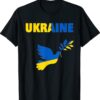 Peace in Ukraine Dove Ukraine With flag Ukraine Shirt