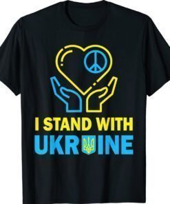 I Stand With Ukraine Ukrainian Flag Shirts Ukraine Shirt