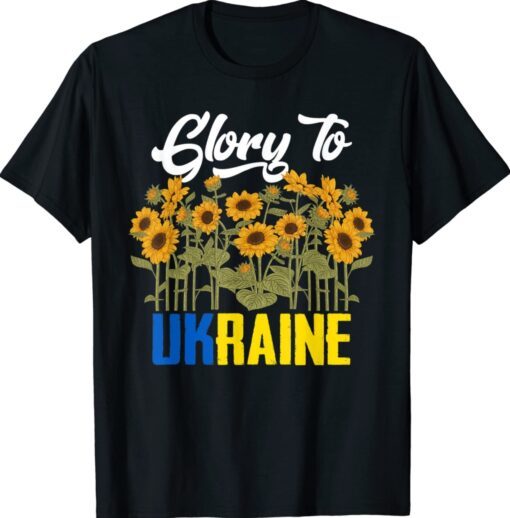 Glory To Ukraine Sunflower Shirt